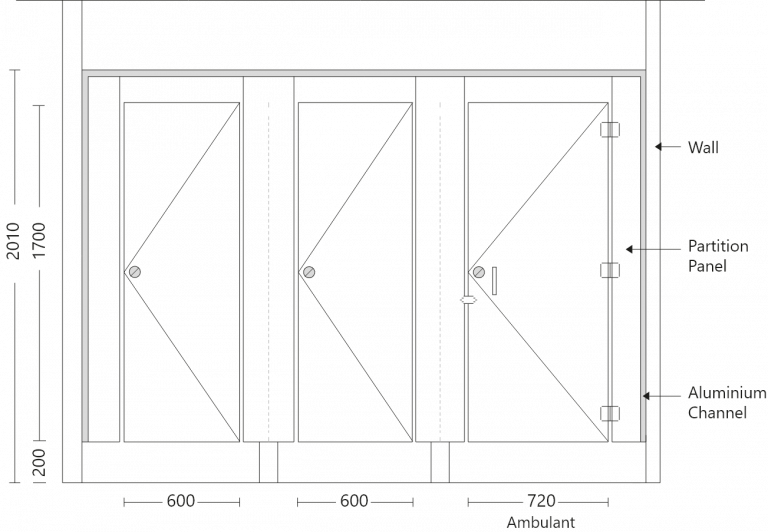 Blade Mount Overhead Braced - CommFab